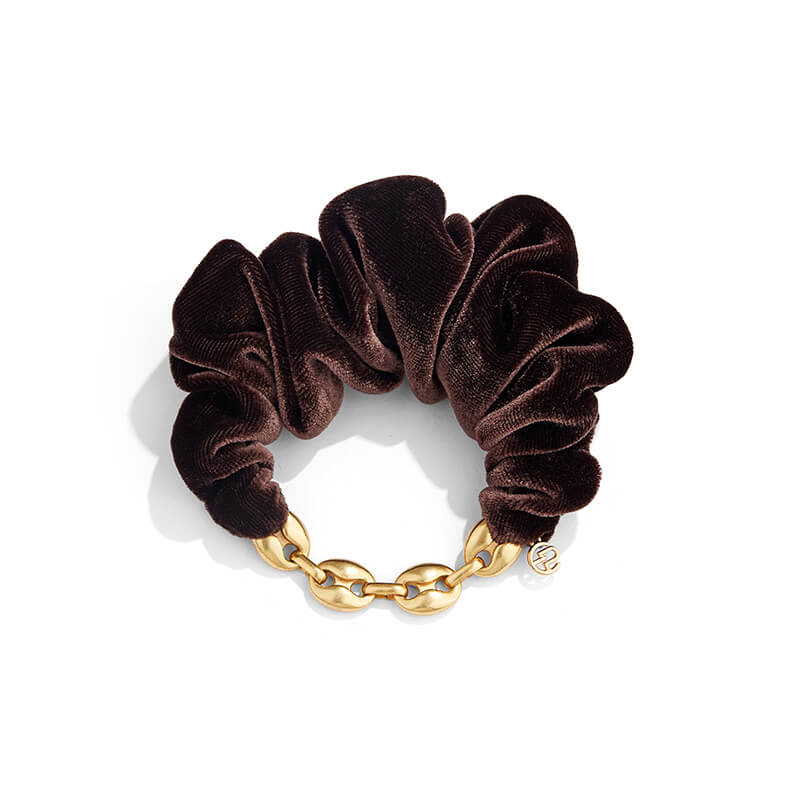 Erin Metal Chain Scrunchies - EVITA PERONI OFFICIAL