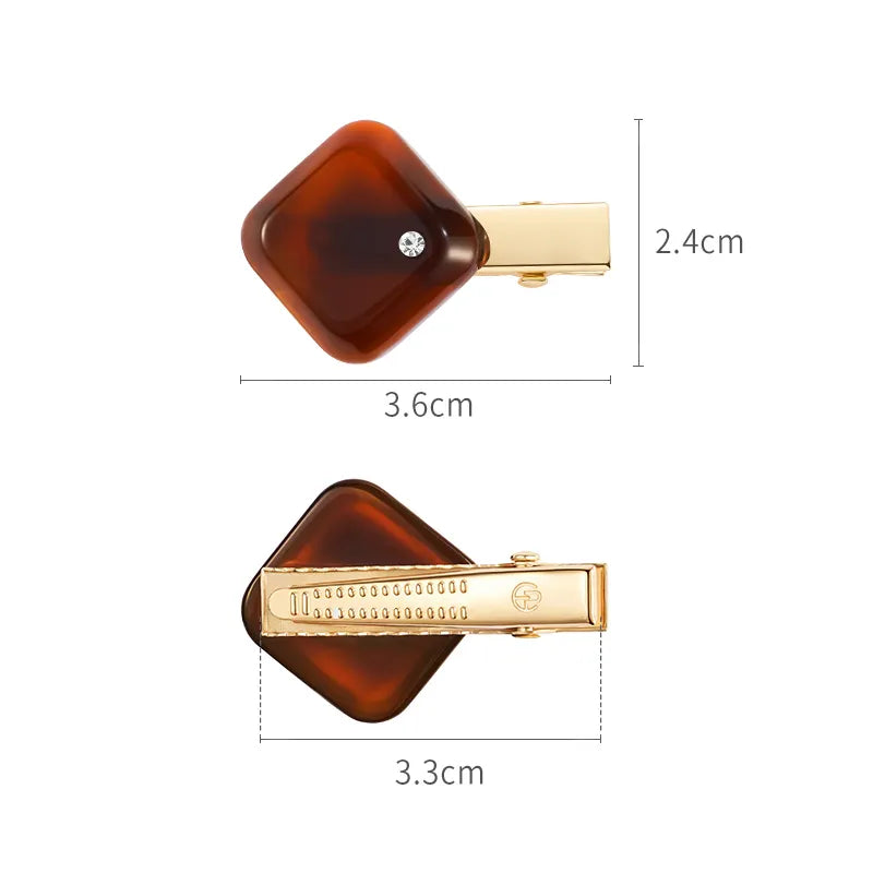 Chocolate Fantasia Juniper Pelican Jaw Clip