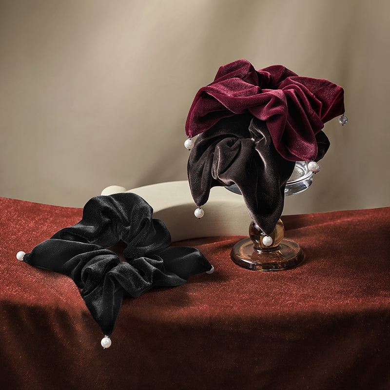 Cody Large Velvet Scrunchies