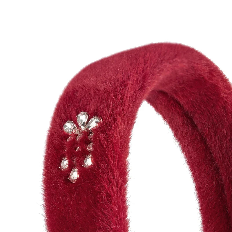 Felicia Crimson Radiance Headband
