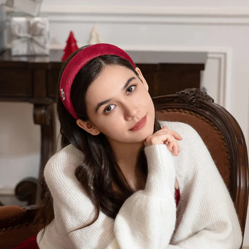 Felicia Crimson Radiance Headband