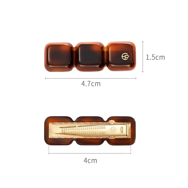 Chocolate Fantasia Juniper Pelican Jaw Clip