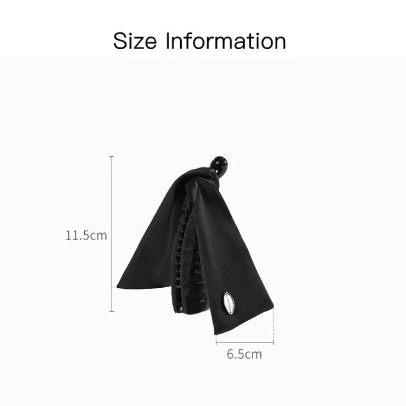 Clara Bendable Bow Shape Banana Clip