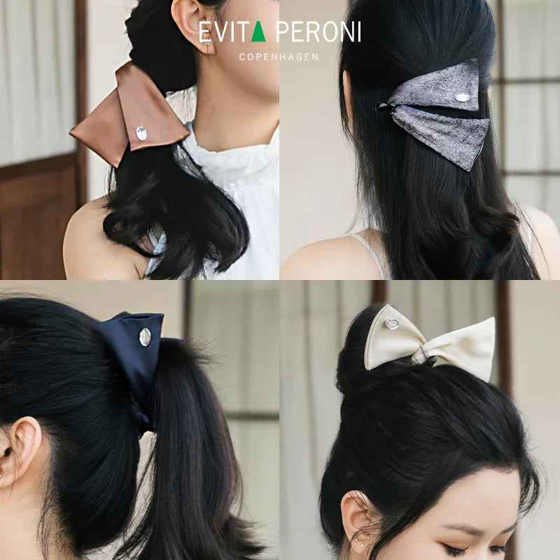 Clara Bendable Bow Shape Banana Clip