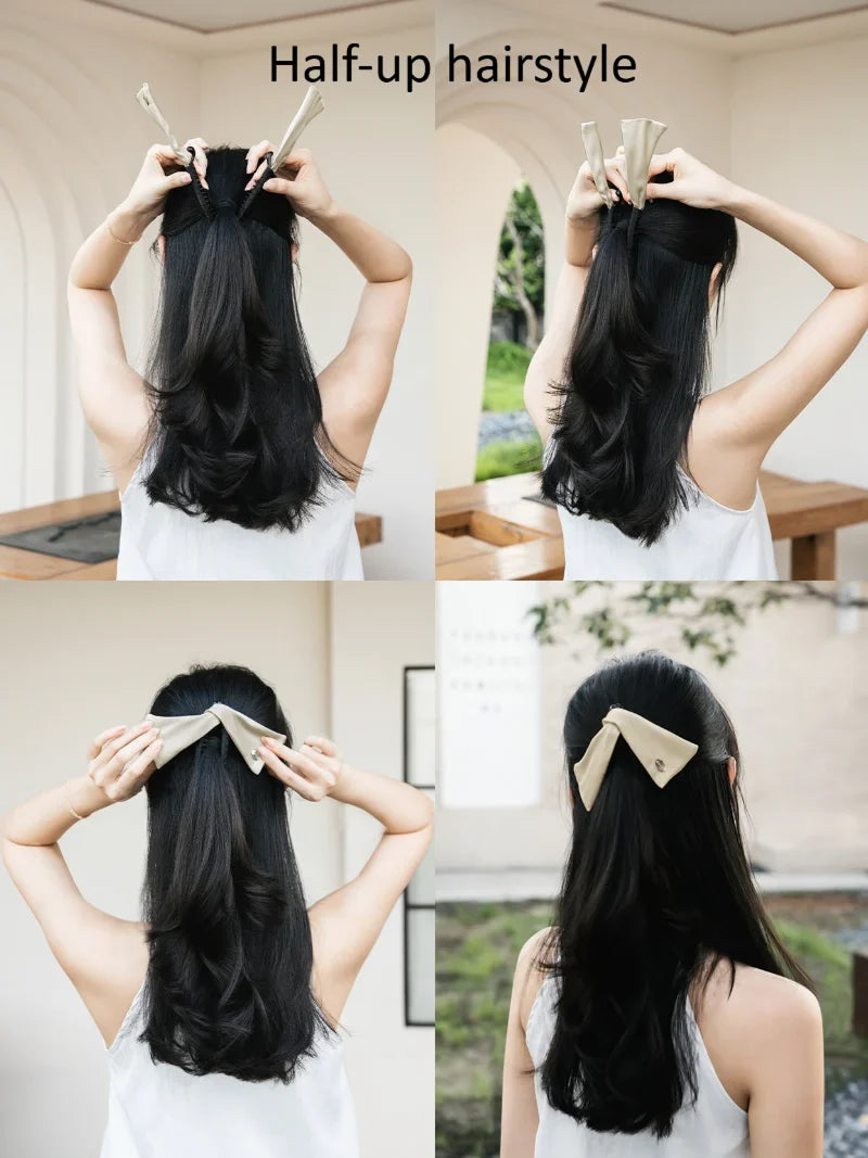 Clara Bendable Bow Shape Banana Clip