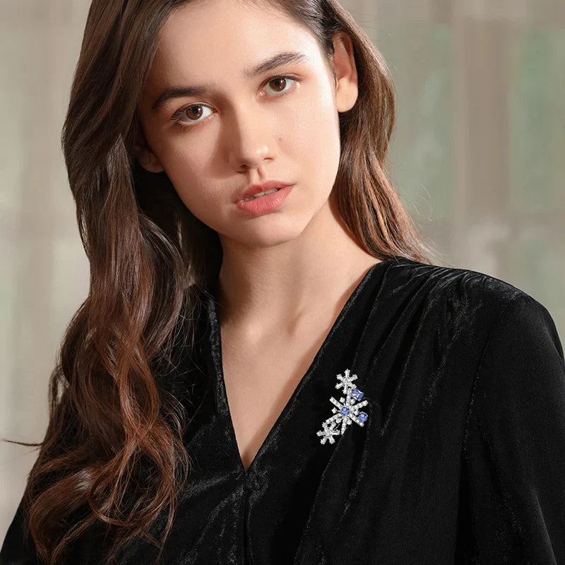 Crystal Brooch