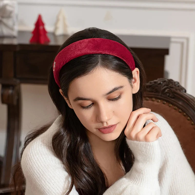 Felicia Crimson Radiance Headband