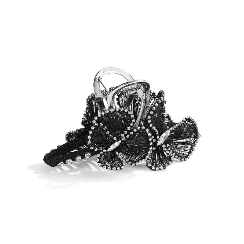 Aaliyah Metal Wire Flower XL Hair Claw
